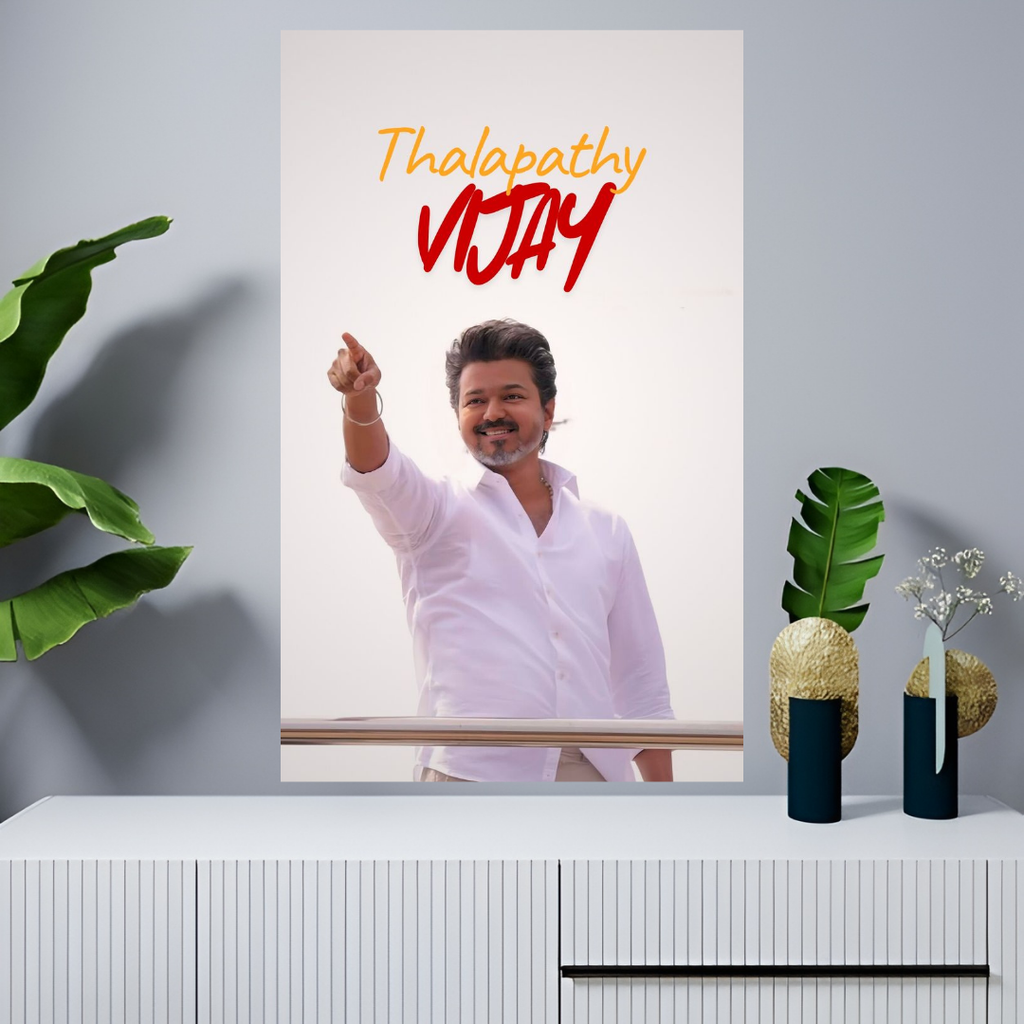 Vijay Posters #17 | Thalapathy Wall Art