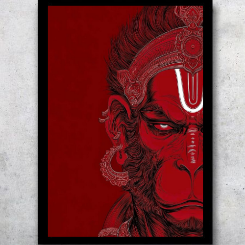 Hanuman Ji #15 | Devotional Poster