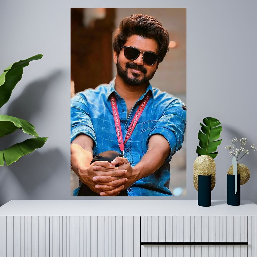 Vijay Posters #20 | Thalapathy Wall Art