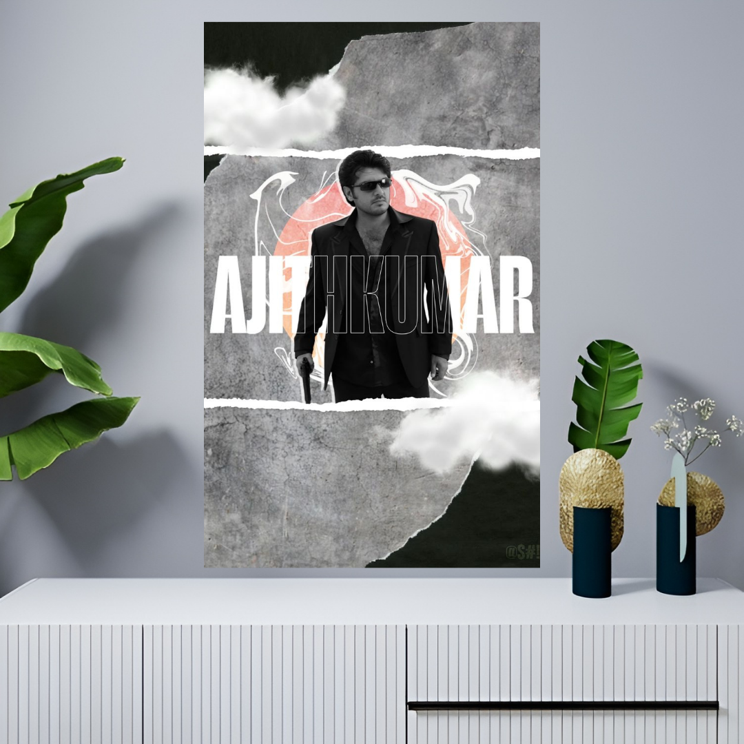 AK Posters #11 | Ajith Kumar Wall Art