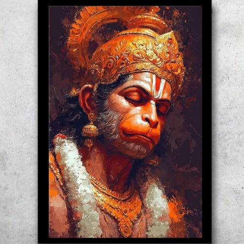 Hanuman Ji #01 | Devotional Poster