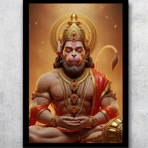 Hanuman Ji #06 | Devotional Poster