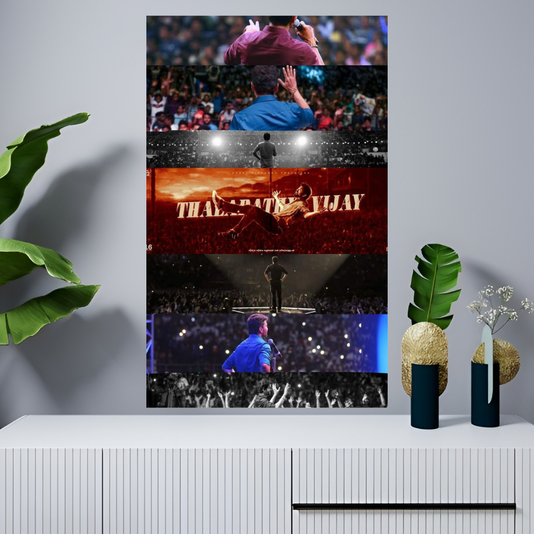 Vijay Posters #09 | Thalapathy Wall Art