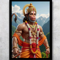 Hanuman Ji #07 | Devotional Poster