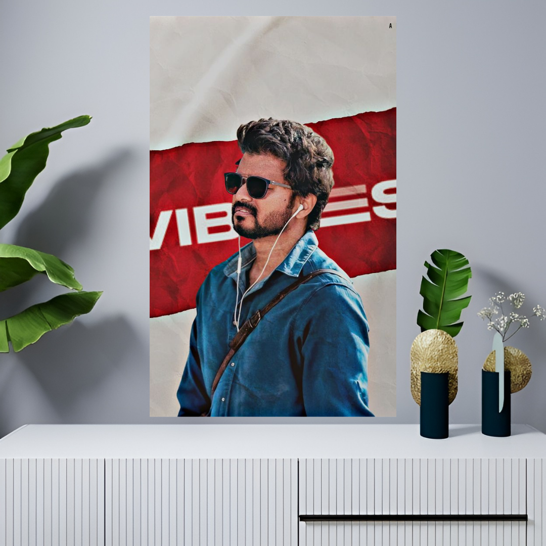 Vijay Posters #10 | Thalapathy Wall Art