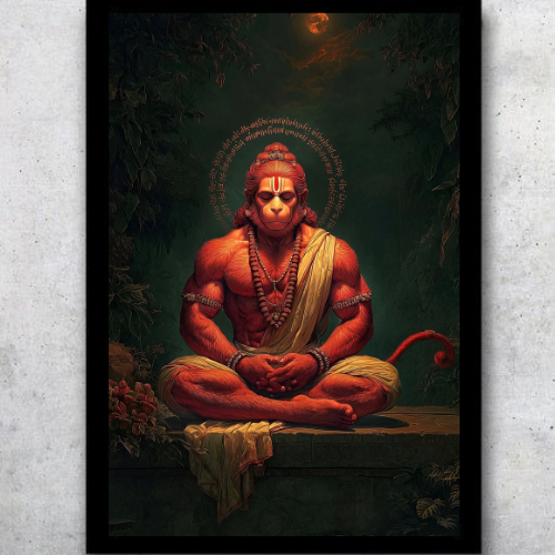 Hanuman Ji #09 | Devotional Poster