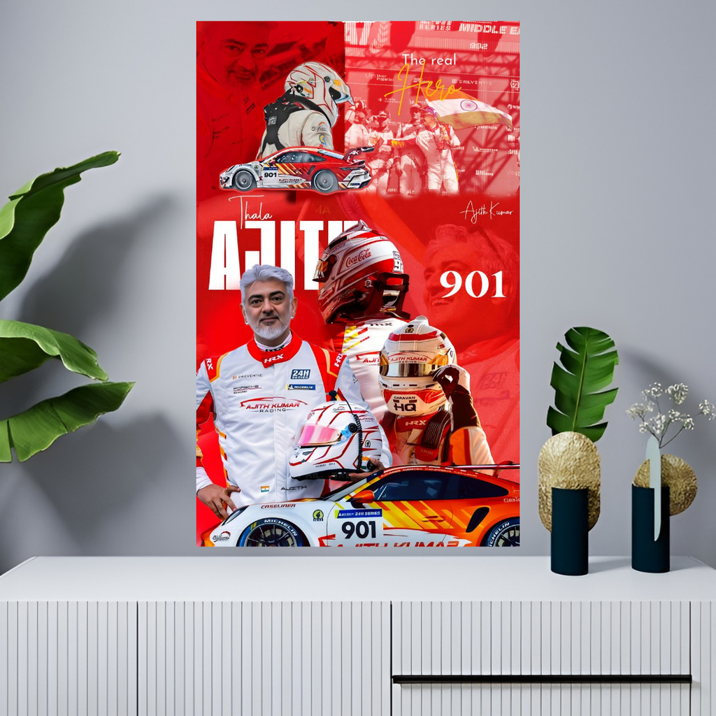 AK Posters #15 | Ajith Kumar Wall Art