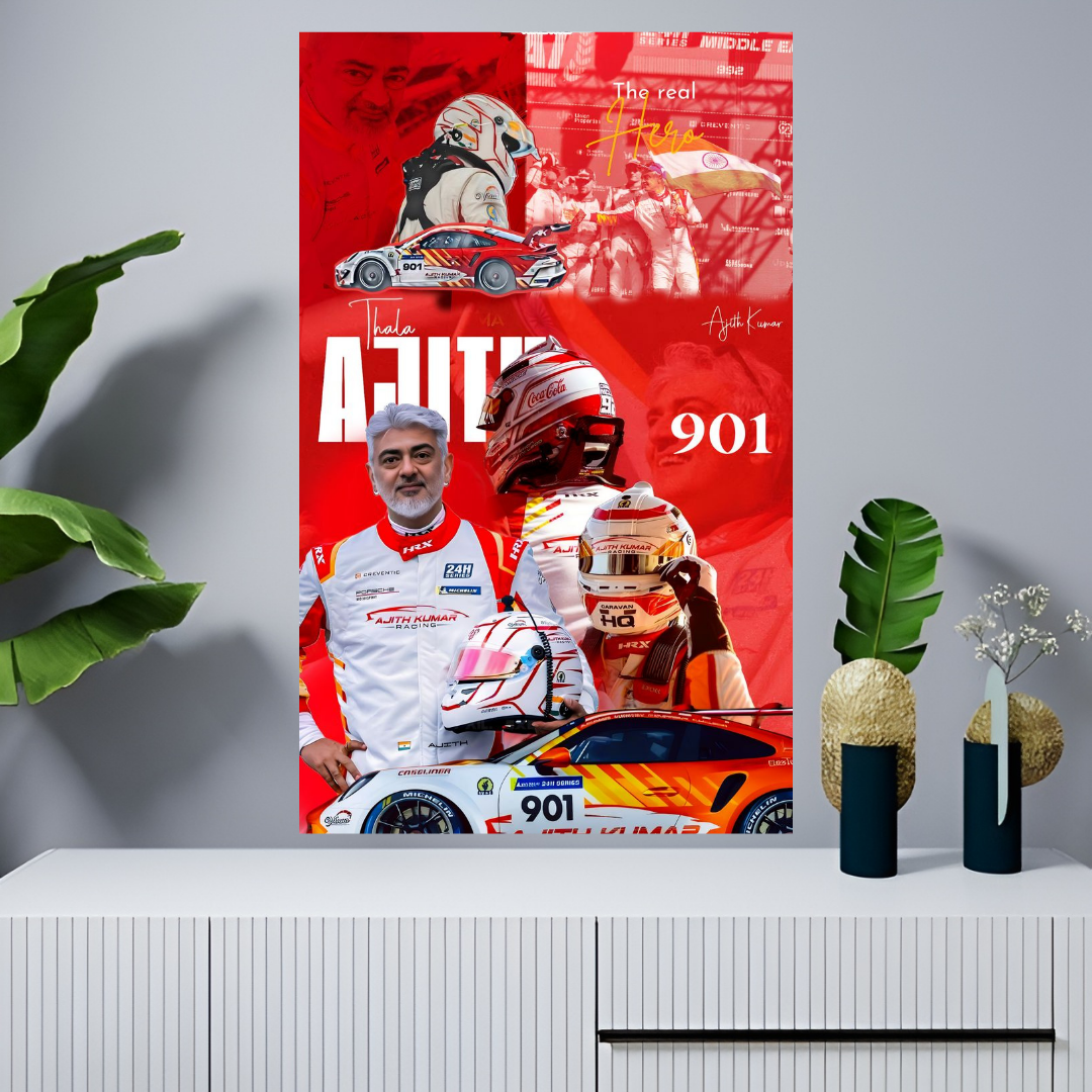 AK Posters #15 | Ajith Kumar Wall Art