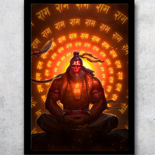 Hanuman Ji #05 | Devotional Poster