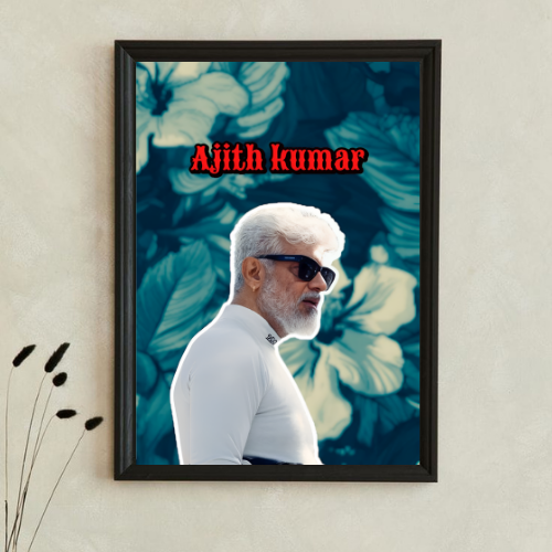 AK Posters #06 | Ajith Kumar Wall Art