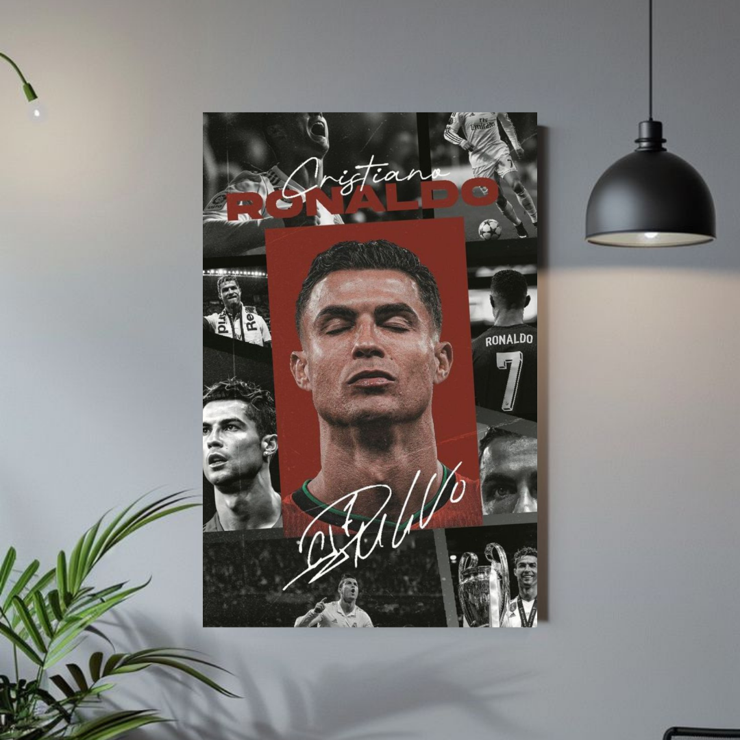 Cristiano Ronaldo Collection #06 | Iconic CR7 Wall Art
