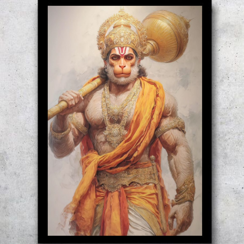Hanuman Ji #11 | Devotional Poster