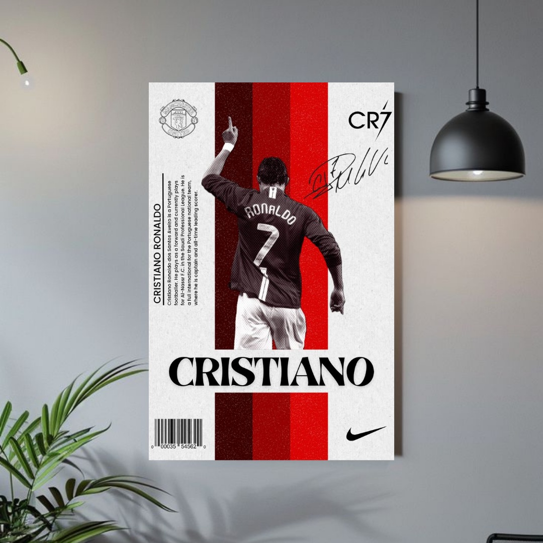 Cristiano Ronaldo Collection #07 | Iconic CR7 Wall Art