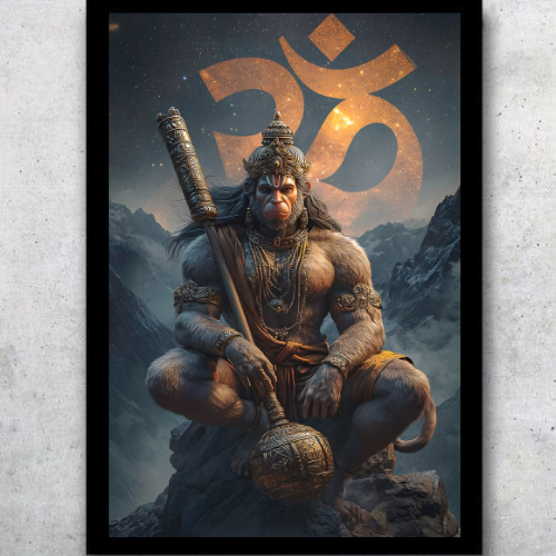 Hanuman Ji #12 | Devotional Poster