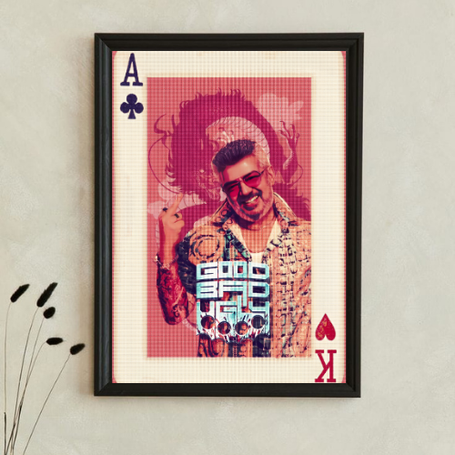 AK Posters #07 | Ajith Kumar Wall Art