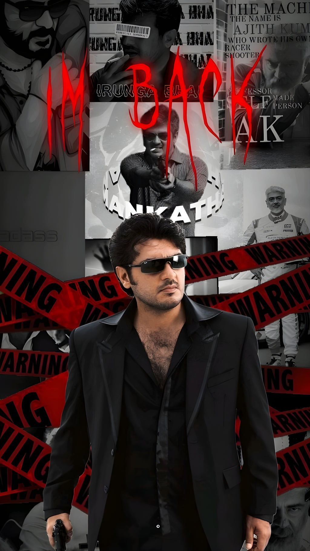 AK Posters #21 | Ajith Kumar Wall Art