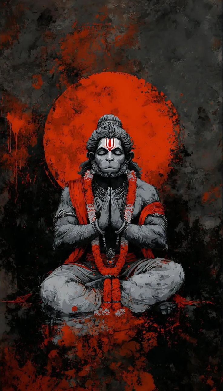Hanuman Ji #14 | Devotional Poster