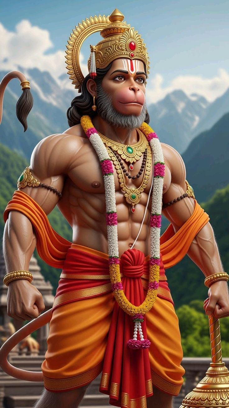 Hanuman Ji #07 | Devotional Poster