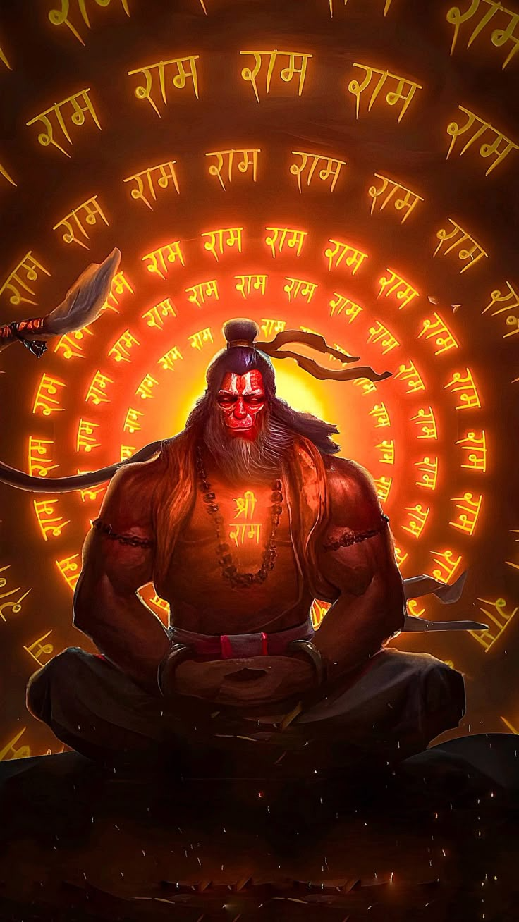 Hanuman Ji #05 | Devotional Poster