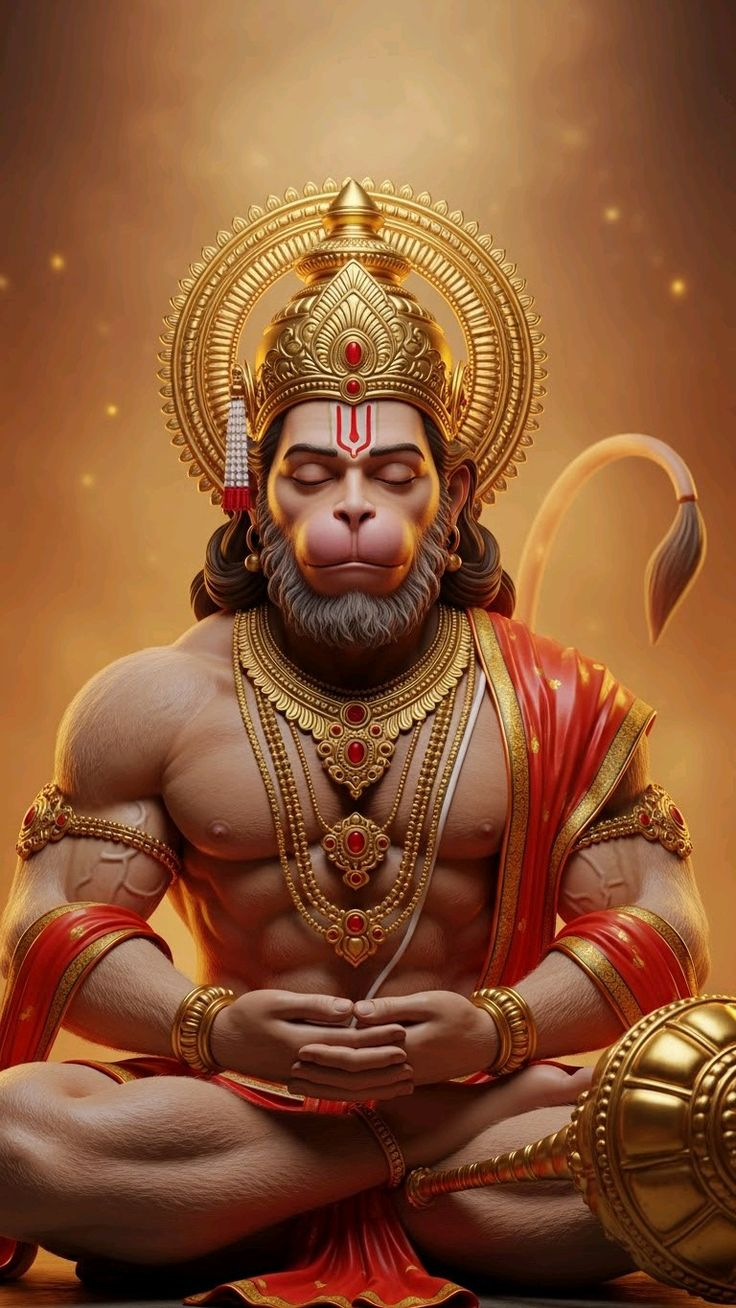 Hanuman Ji #06 | Devotional Poster