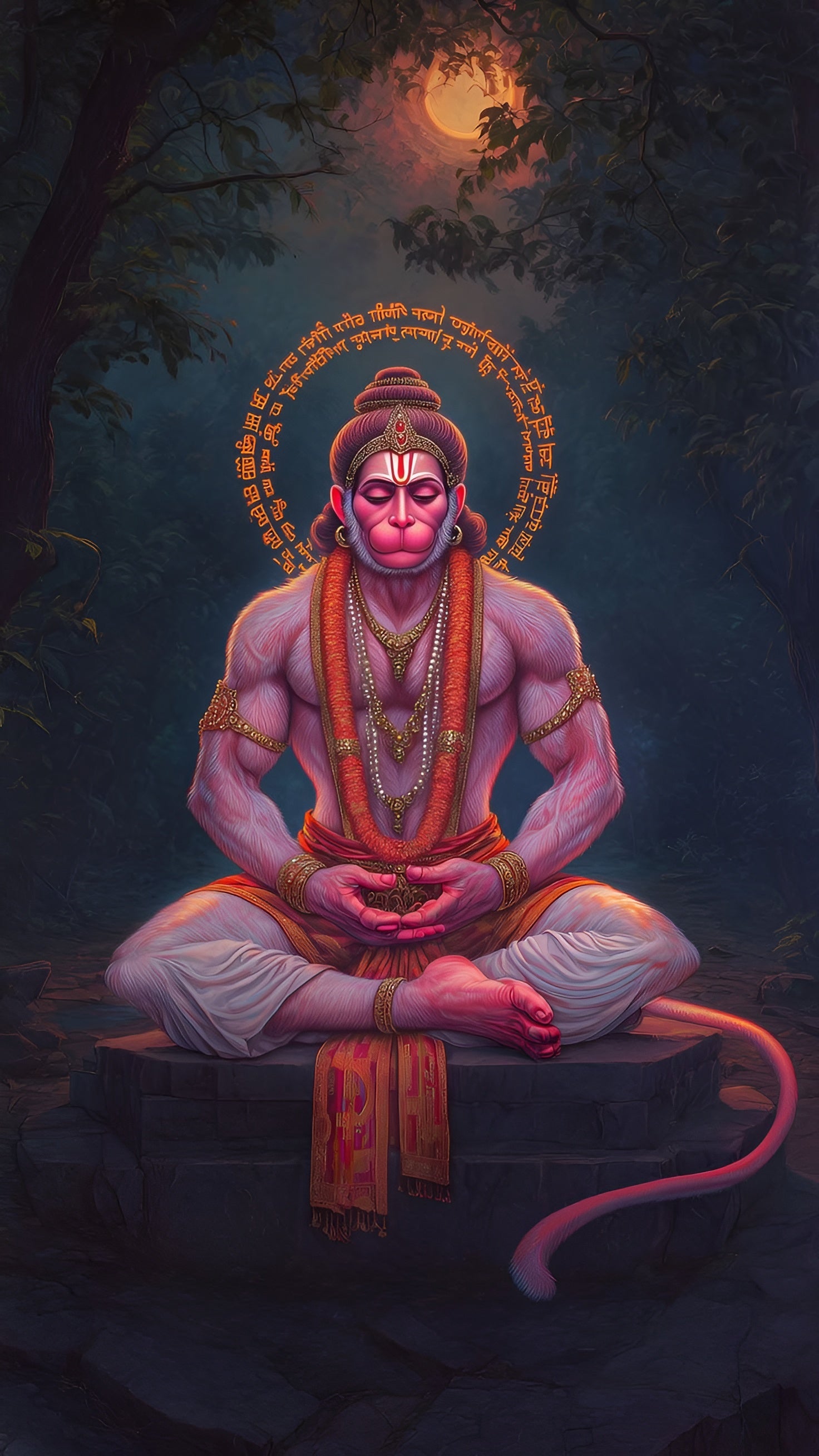 Hanuman Ji #08 | Devotional Poster