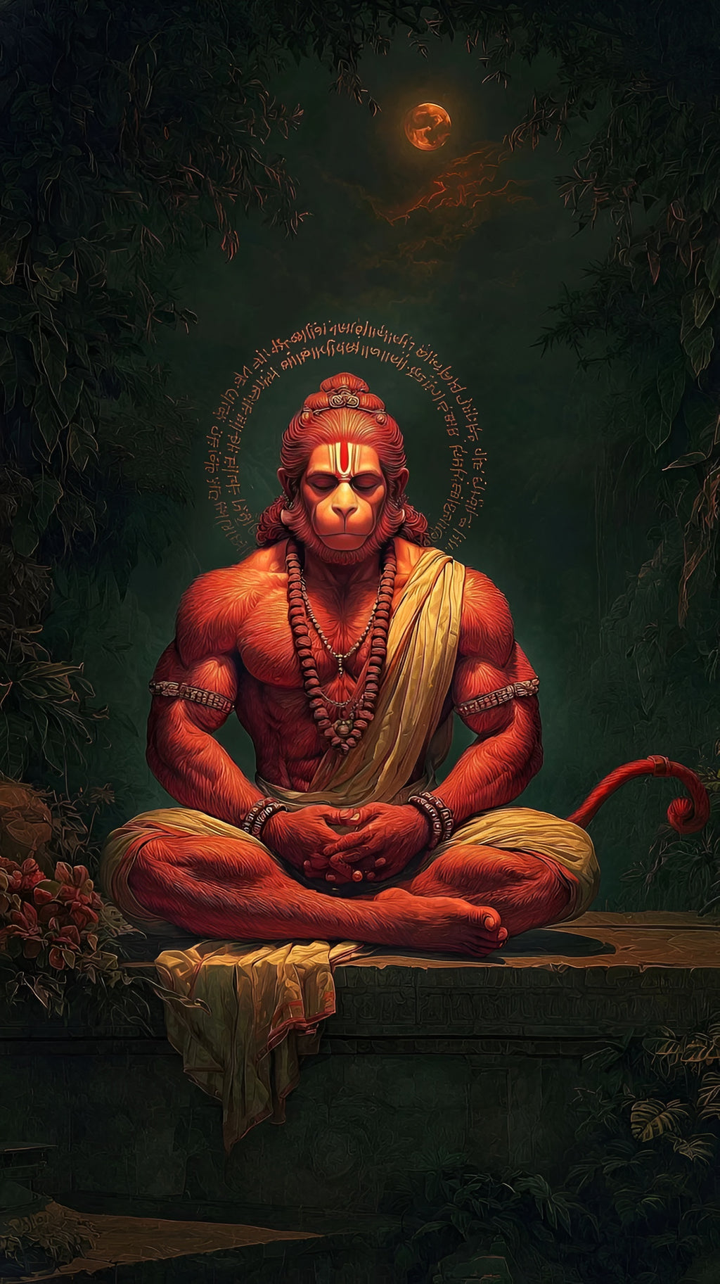 Hanuman Ji #09 | Devotional Poster