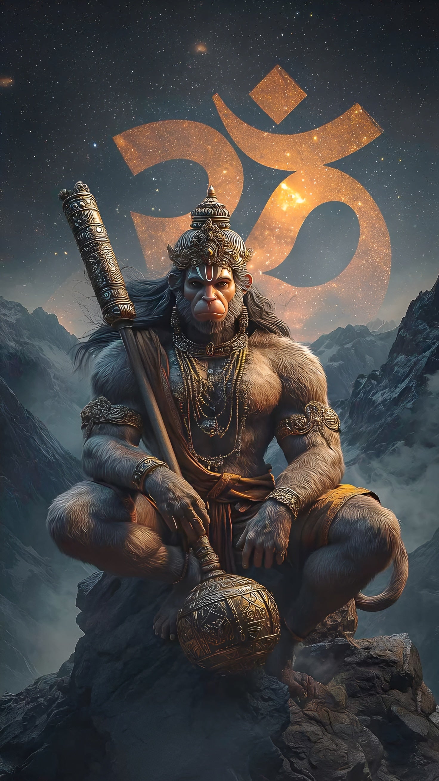 Hanuman Ji #12 | Devotional Poster