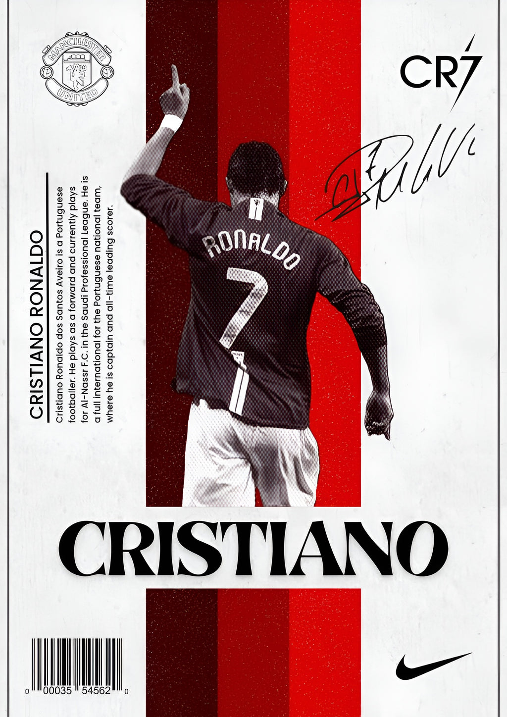 Cristiano Ronaldo Collection #07 | Iconic CR7 Wall Art